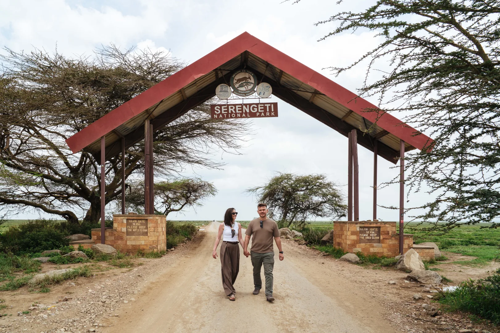 Cratère du Ngorongoro vu du bord